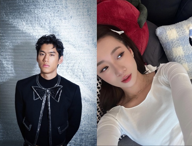 朱軒洋和吳卓源2年前爆出劈腿風波，如今正式認愛 。（圖／翻攝自朱軒洋、吳卓源IG）