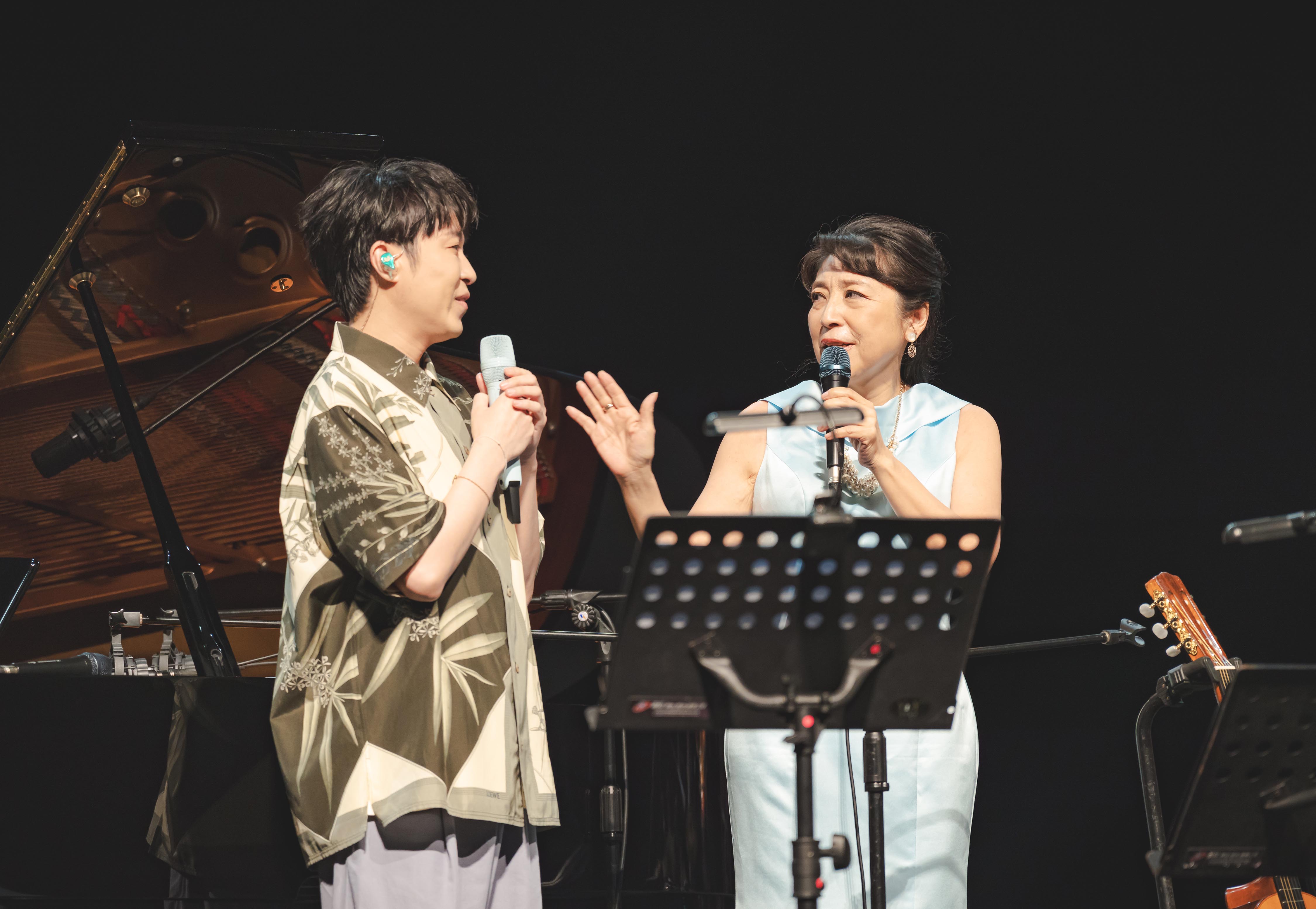 小野麗莎過去曾跟吳青峰同台合作。（圖／好滿意音樂提供）