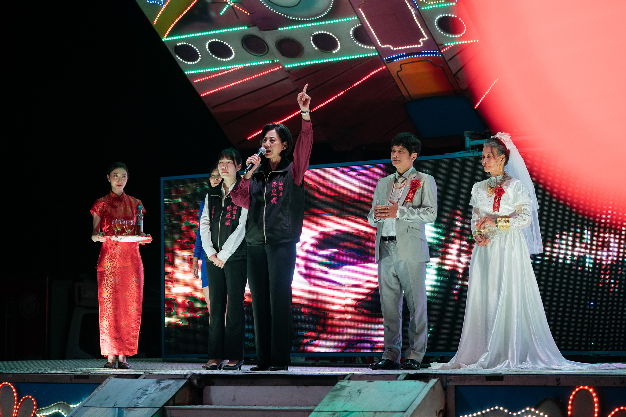 丁寧在《死亡賭局》中飾演的陳議員非常有魄力。（圖／英傑哆影業提供）