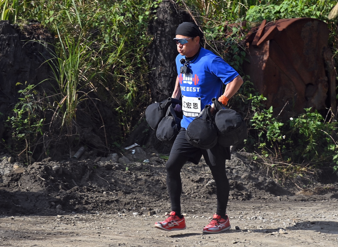江宏恩學生時期即具運動底子，也長年維持訓練習慣。（圖／台視提供）