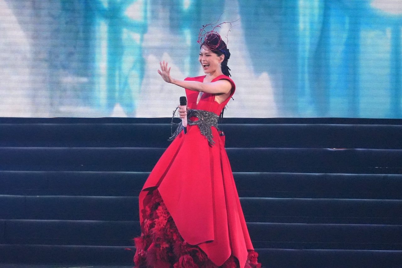 周蕙迎來人生首場小巨蛋，開心得咧！（圖／記者陳明中攝）