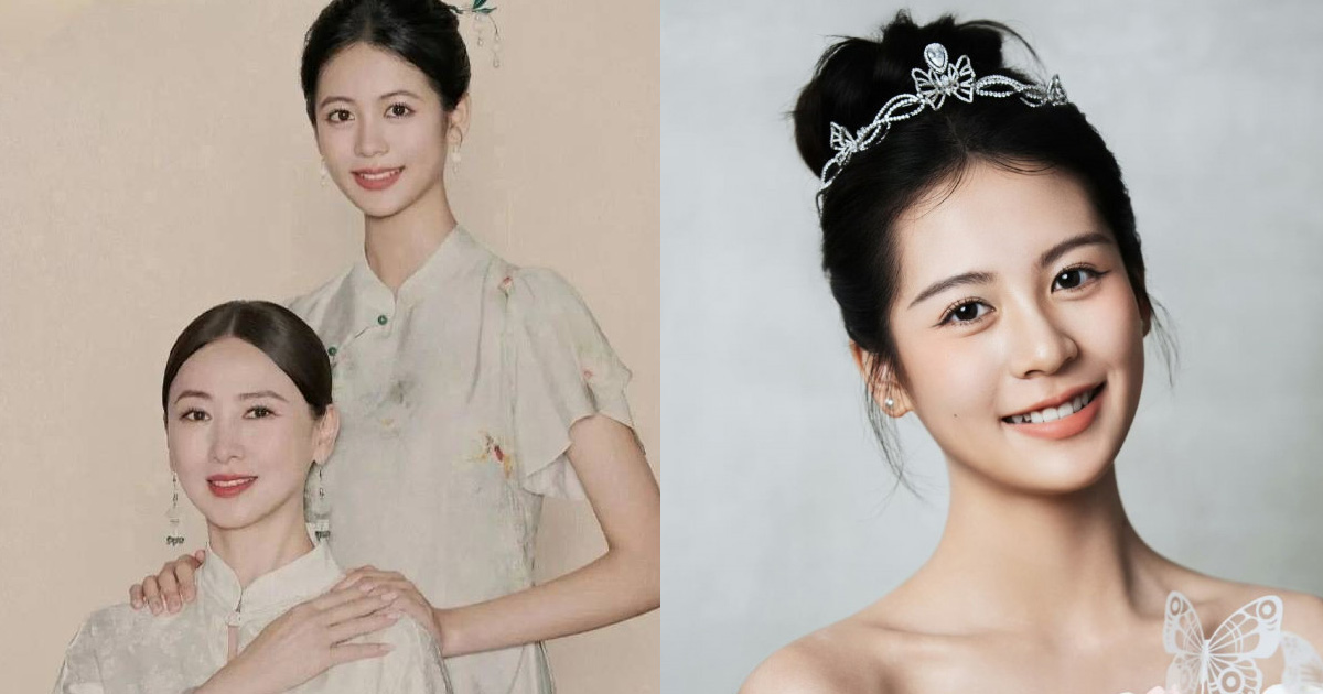 翁虹18歲女兒美貌爆紅。（圖／翻攝微博）