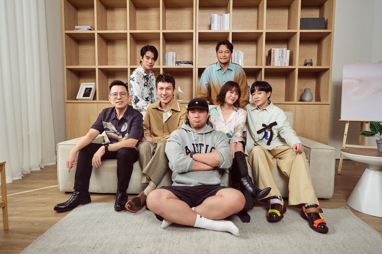 李伯恩（中）找蘇打綠出任務。（圖／TVBS提供）