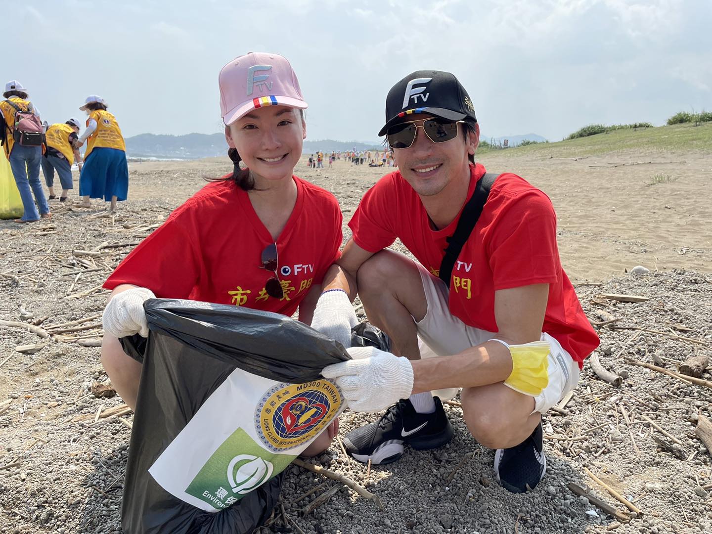 王俐人年初被爆離婚，她駁斥傳言，但坦承雙方分居。（圖／翻攝自林琮軒臉書）
