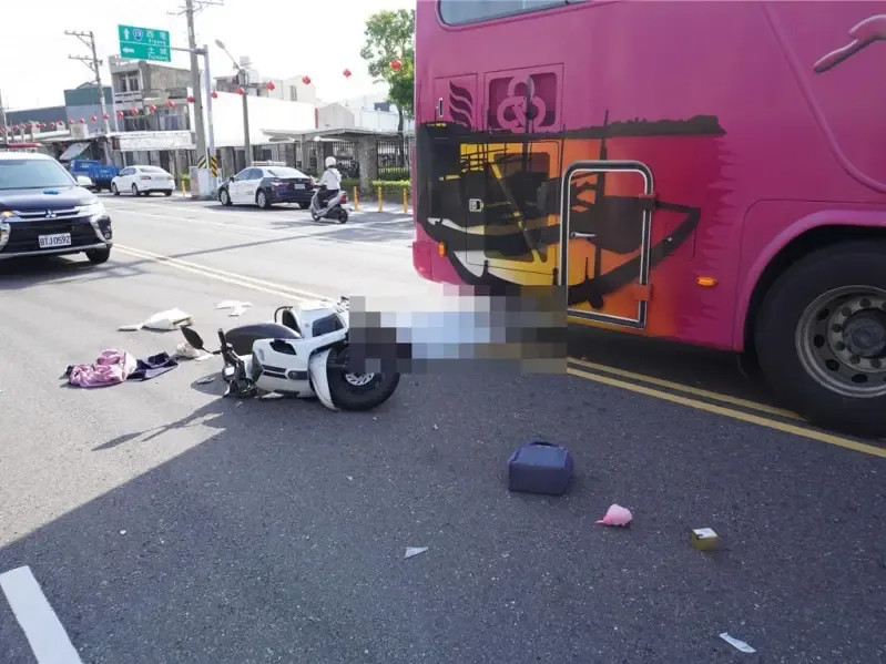 台南28歲鄭姓女警休假騎車外出，卻遇上死亡車禍。（圖／警方提供）