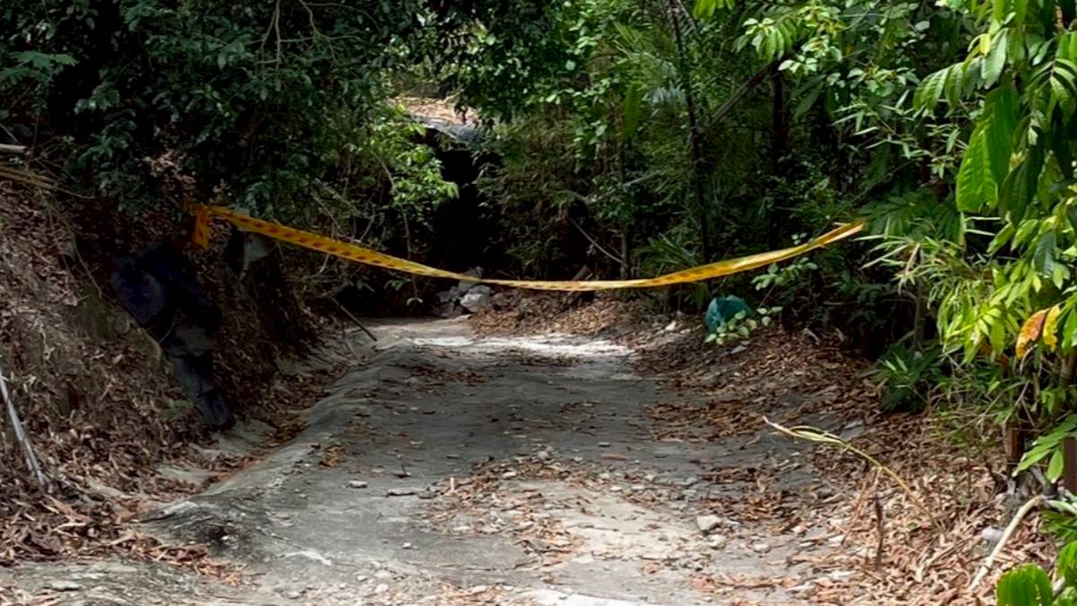 台南市左鎮區二寮山區發生3屍命案。（圖／翻攝畫面）