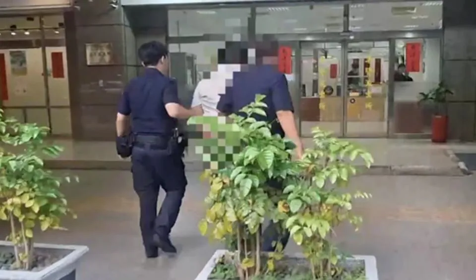 新北蘆洲一名女高中生，放學途中遭陌生男子尾隨。（圖／翻攝畫面）
