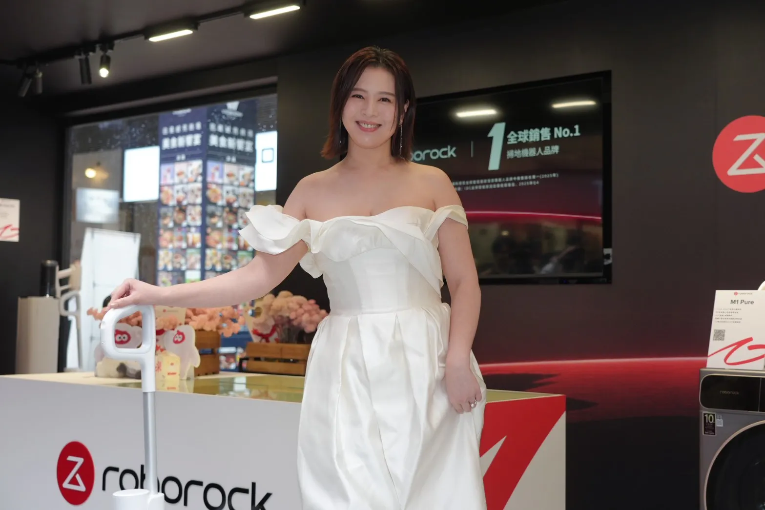 劉品言出席家電品牌活動，分享與連晨翔育兒的甜蜜負荷與產後心路歷程。（圖／記者陳明中攝）