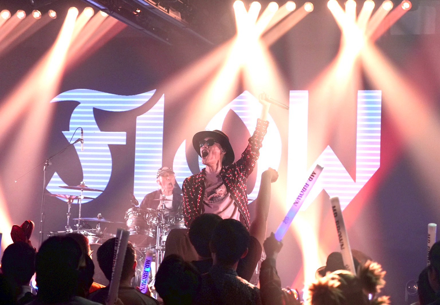 FLOW來台開唱，獻唱多首《火影忍者》神曲。（圖／記者陳明中攝）