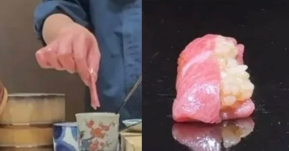 壽司師傅酒醉上工！眼神渙散、沒洗手捏魚肉。（圖／Google Maps）