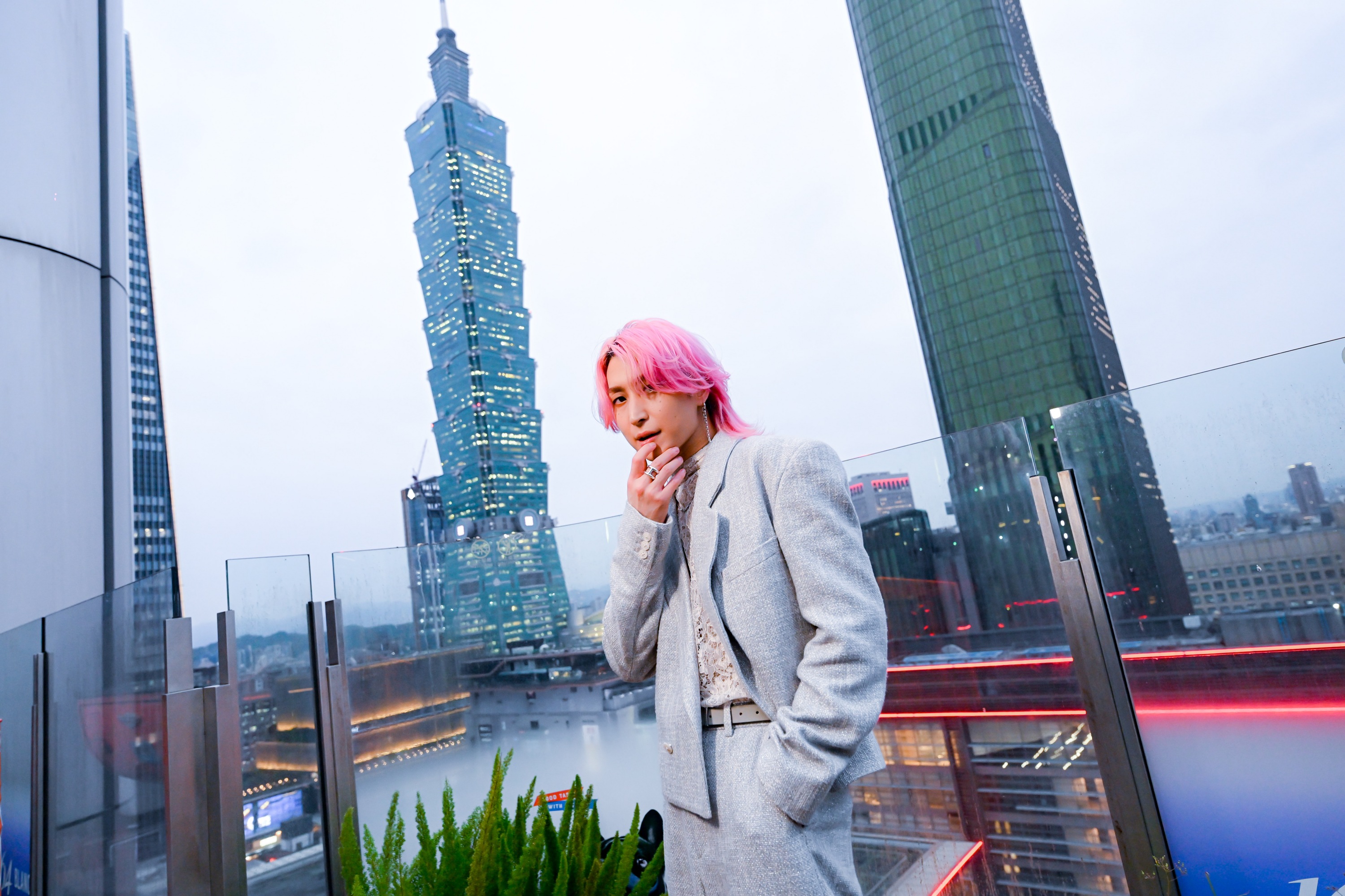 Snow Man成員佐久間大介來台宣傳《舞林殺手》，對台粉熱情印象深刻。（圖／天馬行空提供）