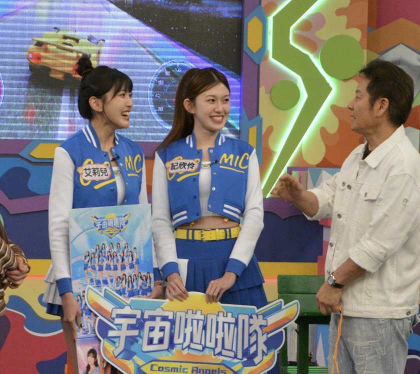 徐乃麟力挺《宇宙啦啦隊》。（圖／華視提供）