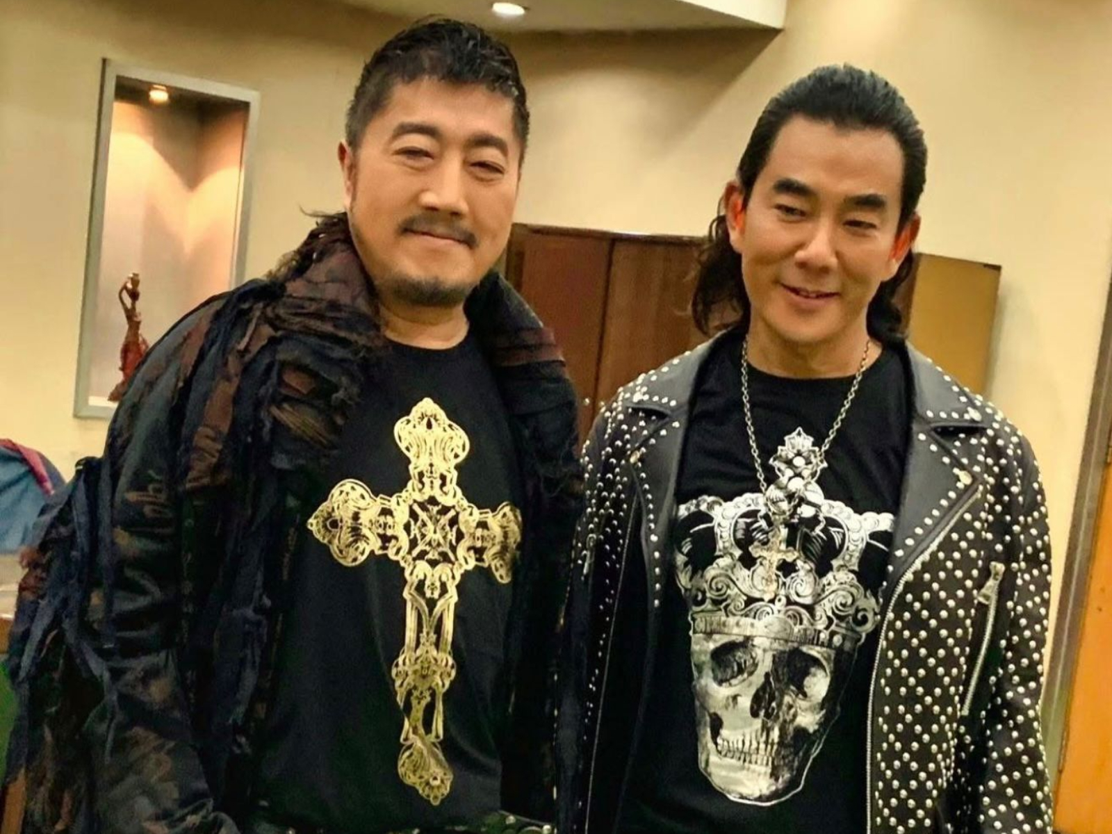 小蟲（左）和任賢齊是好拍檔。（圖／小蟲提供）