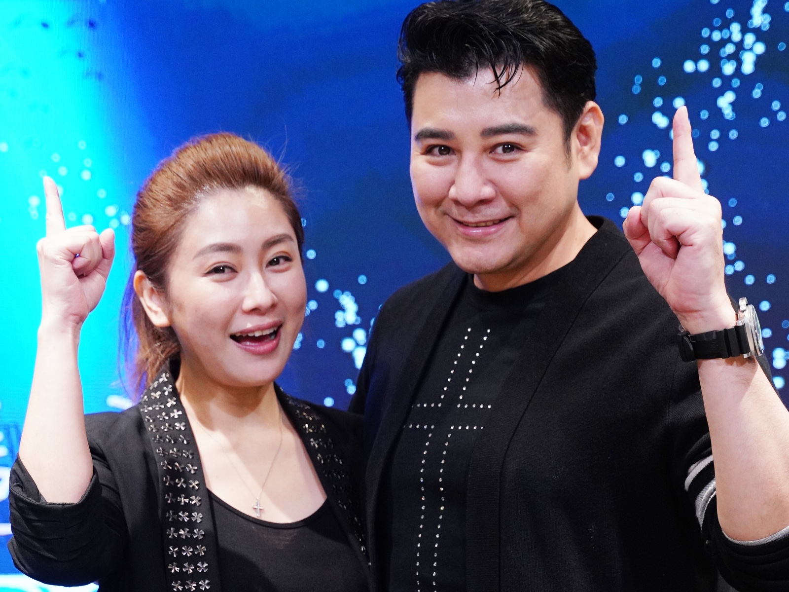 陳宇風（右）、葉家妤感情真的好！（圖／藝起發光Ｘ蒙福教會提供）