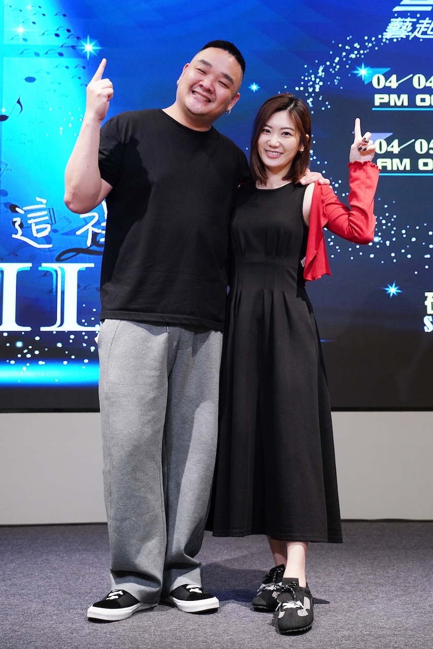 林道遠、靜香幸福快樂。（圖／藝起發光Ｘ蒙福教會提供）