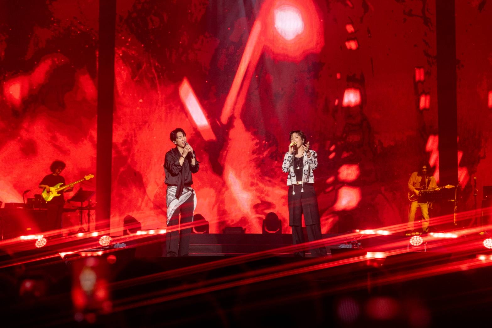 洪基高雄開唱狂測翻譯實力,李昇基自嘲歷經世事:我們都撐很久了。(圖/SYL TW提供)