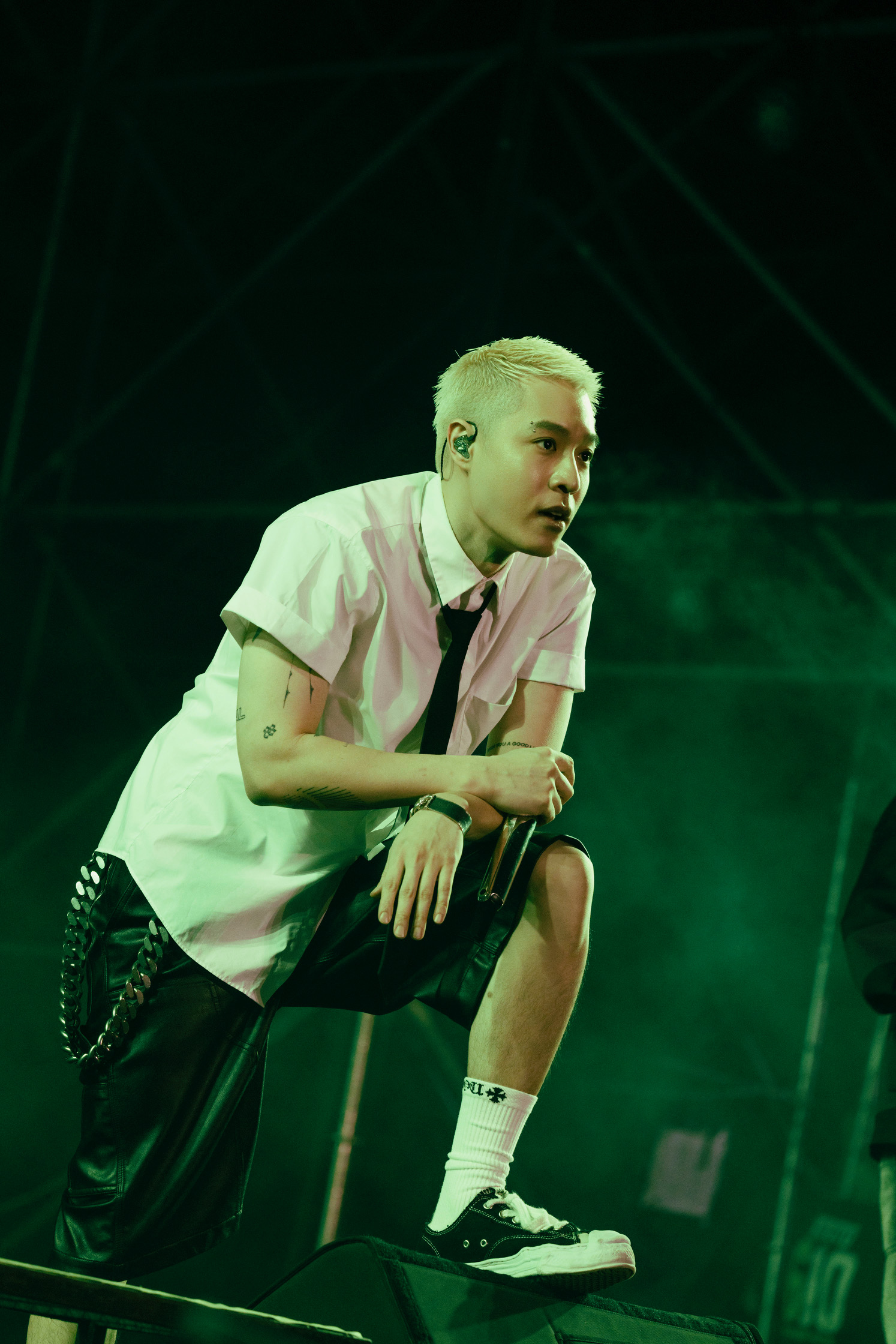 周湯豪炸裂墾丁。（圖／環球音樂提供）