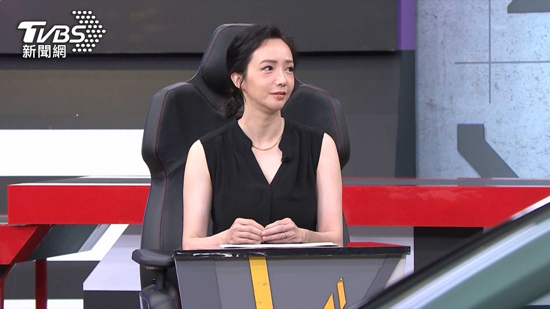 Linda為兒變身「務實媽」，捨歐系燃油休旅車，改開日系油電車省油錢。（圖／TVBS 提供）