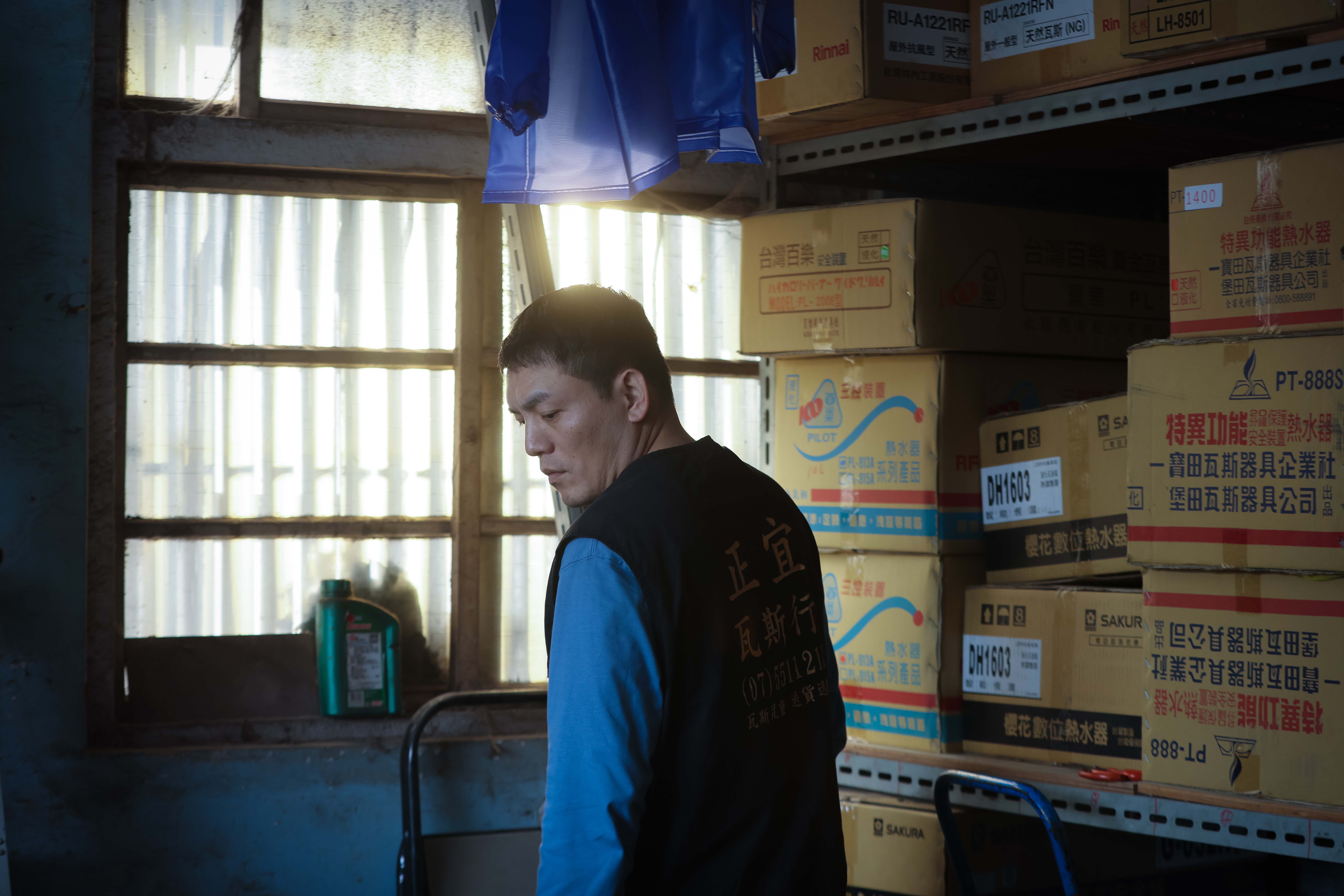 洪瑜鴻（春風）主演的販毒危局《所有人都在死》。（圖／金馬執委會提供）