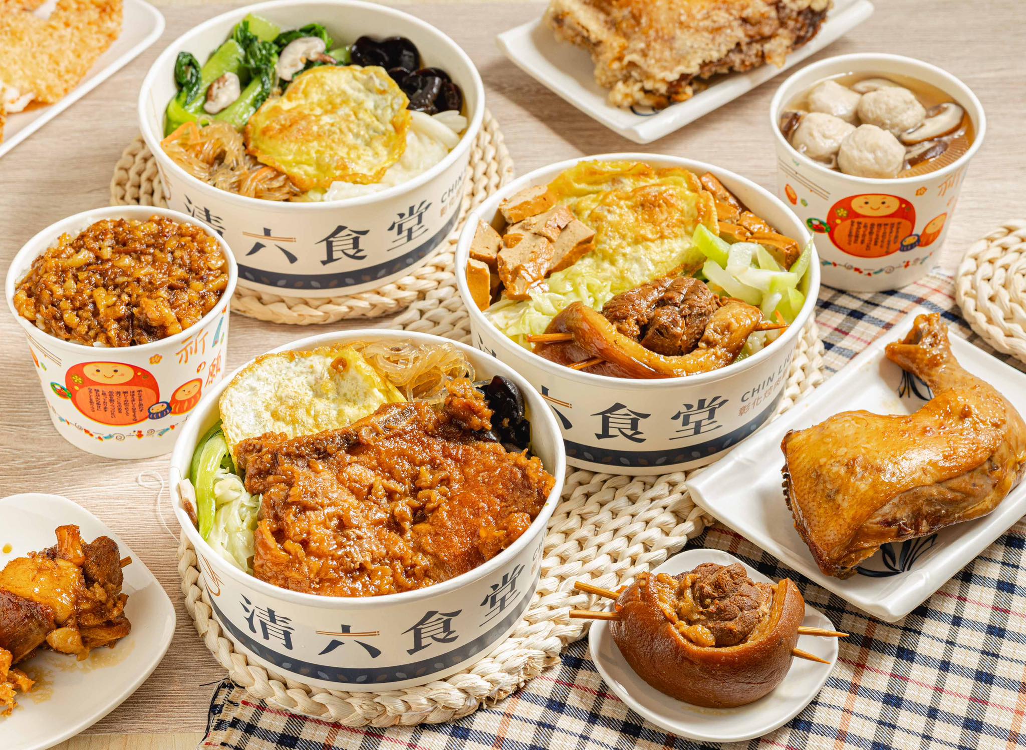 「清六食堂」公所店和中興店街傳出民眾不適。(圖/翻攝自清六食堂-公所店臉書)