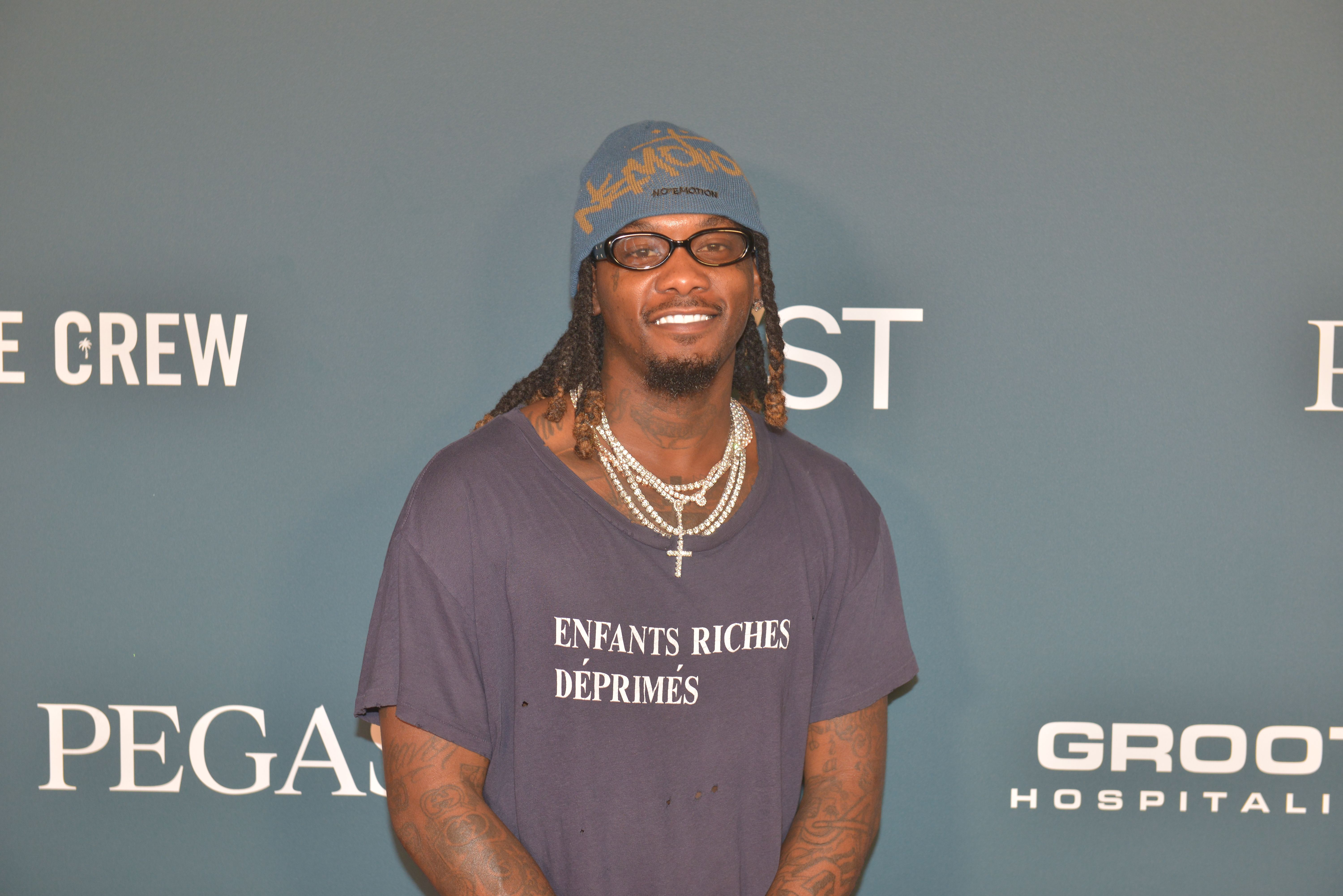 饒舌歌手Offset在美國遭到槍擊。(圖/達志)