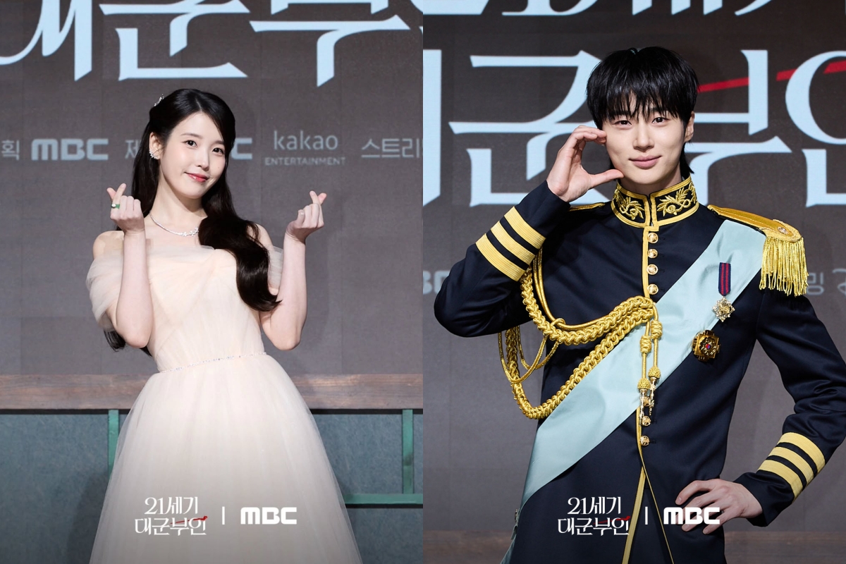 《21世紀大君夫人》IU、邊佑錫相隔10年再合作。（圖／翻攝自MBC DRAMA IG）