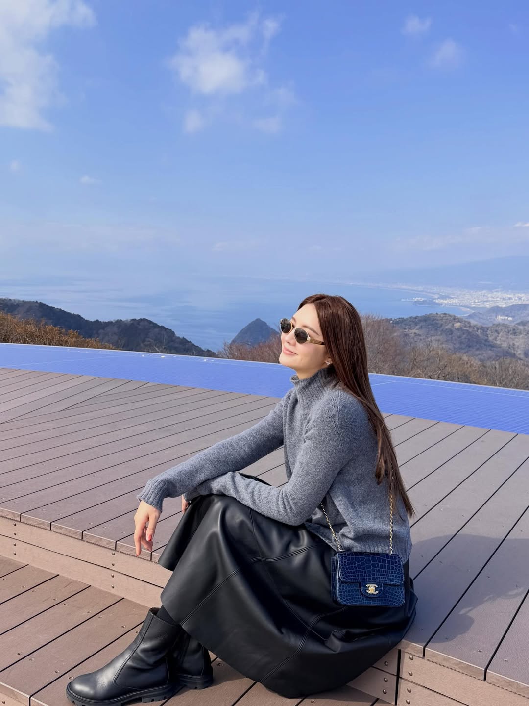 吳亞馨分享到日本伊豆旅行的照片。（圖／翻攝自吳亞馨IG）