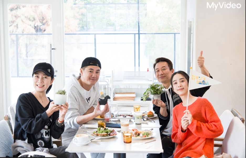 郭子乾首度同框方文琳。(圖/台灣大哥大MyVideo提供)