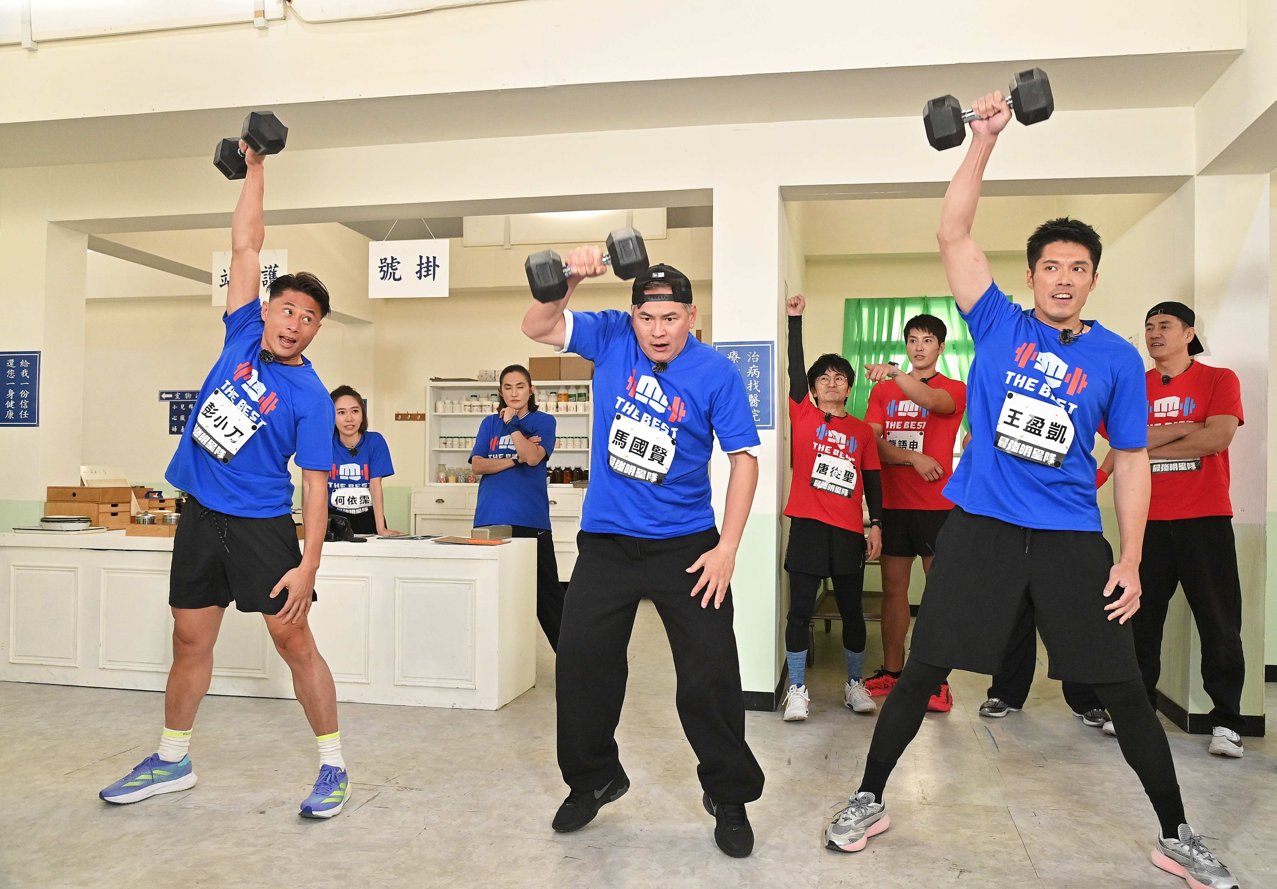 全新運動競技節目《全城地圖：最強明星隊》，競賽場地再進化。（圖／台視提供）