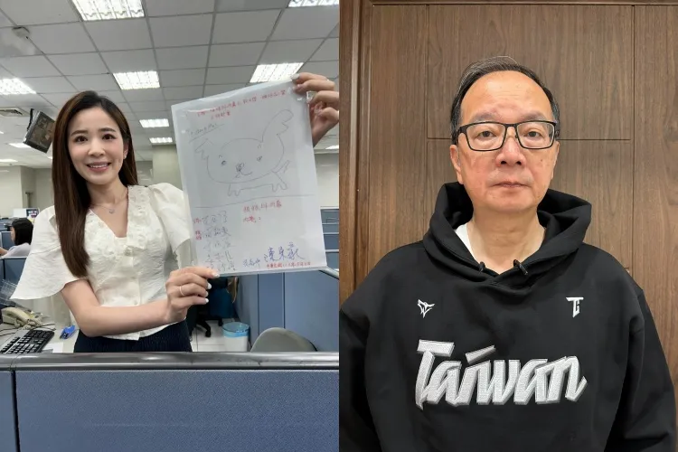 王瑞德被傳與王乃伃是父女。（圖／翻攝自王瑞德、王乃伃臉書）