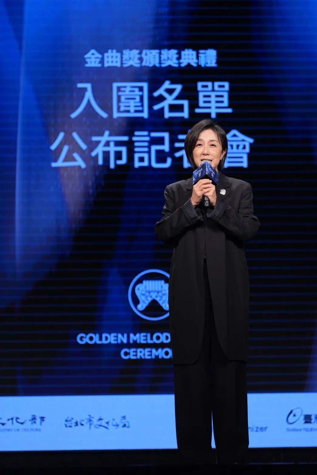 第37屆金曲獎評審團主席黃韻玲記者會公布入圍名單。（圖／記者陳明中攝）