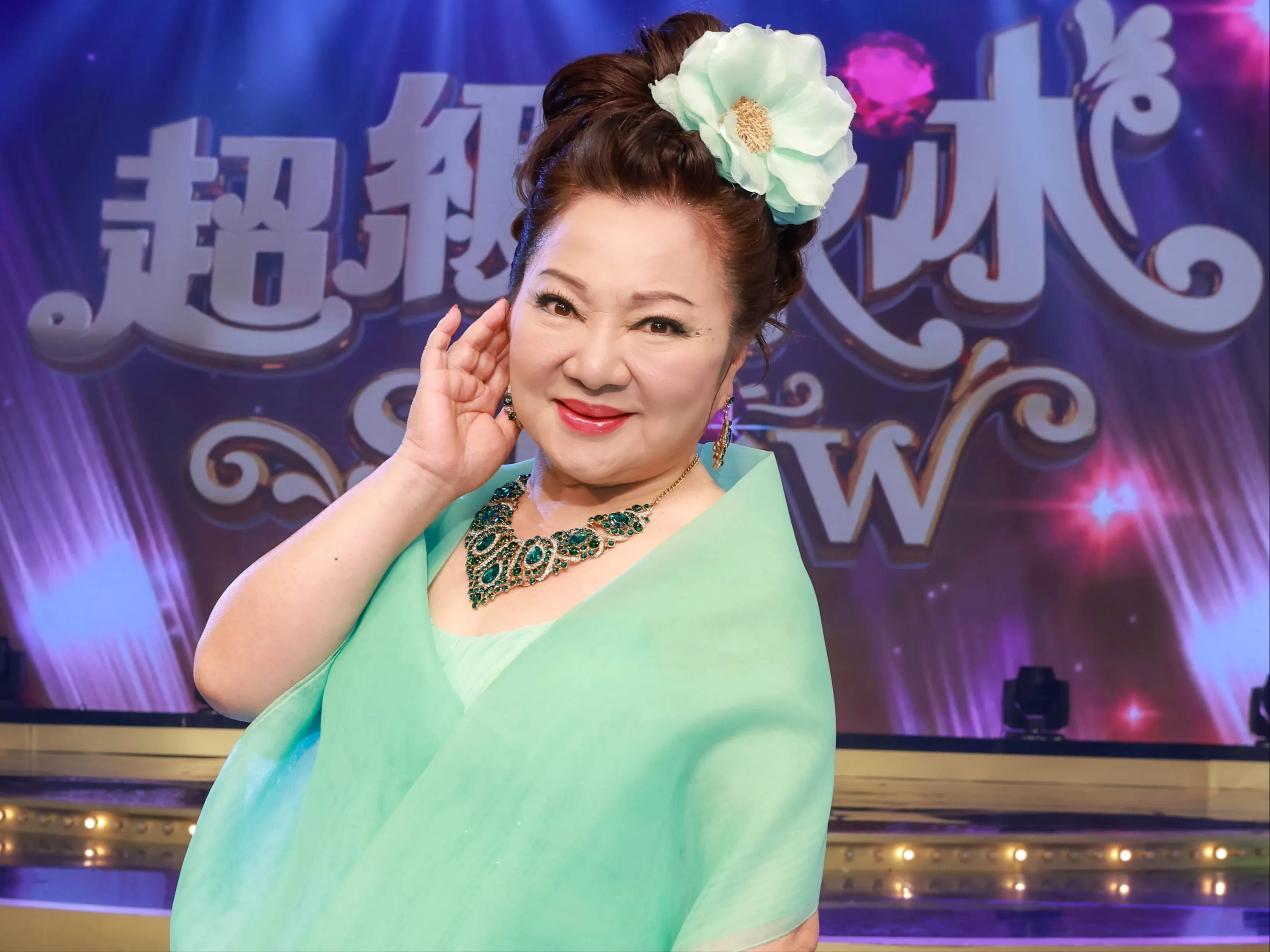 白冰冰能入圍金曲獎開心極了！（圖／邊走邊聽有限公司提供）