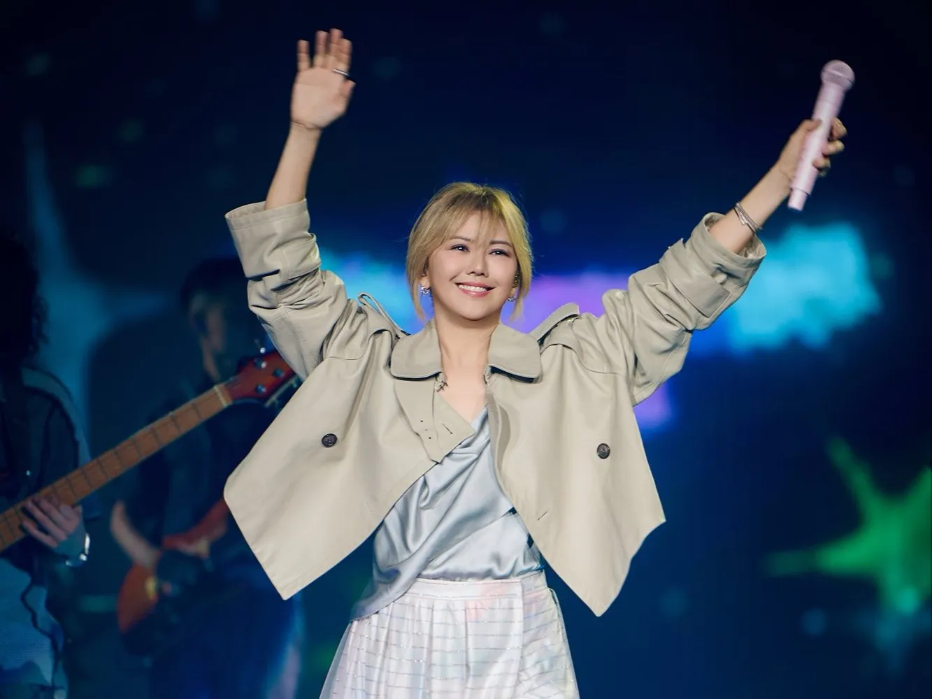 孫燕姿人緣太好了！（圖／翻攝孫燕姿臉書）