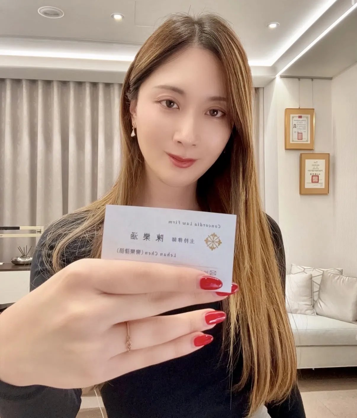 陳樂涵最近才改名。（圖／翻攝Instagram）