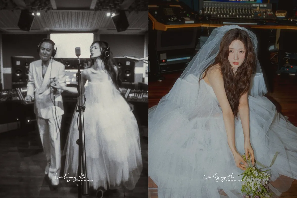 普美、Rado婚紗照曝光。（圖／翻攝自leekyungho_company IG）