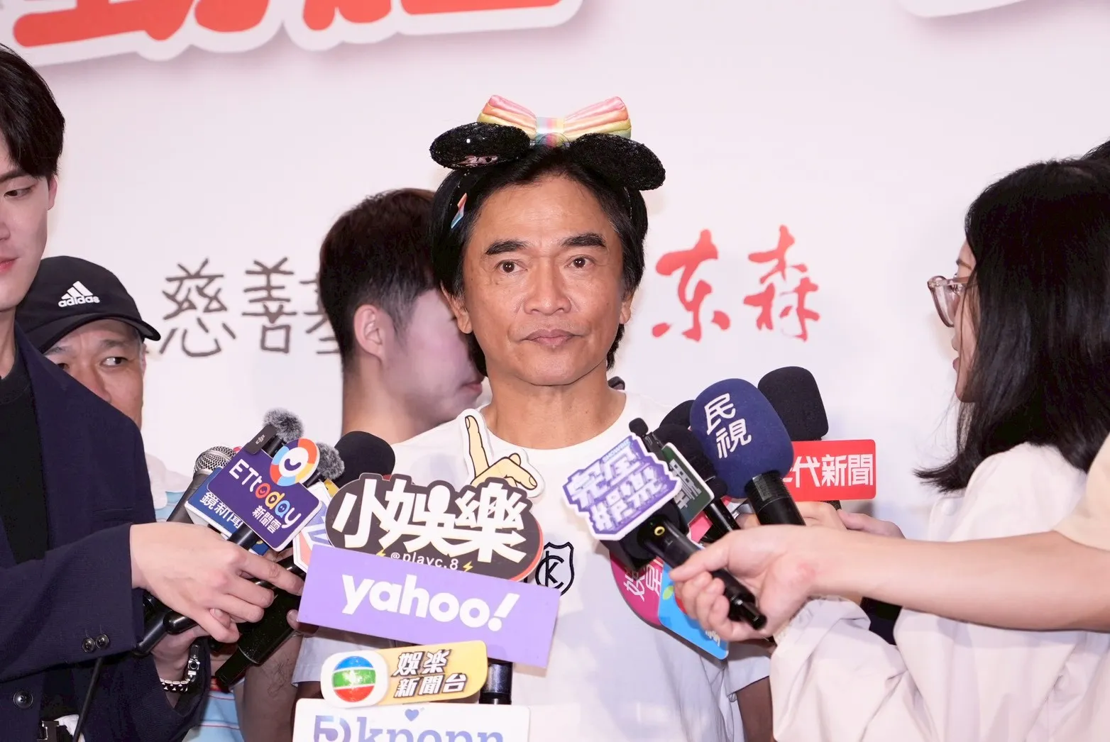 温嵐才剛擔任吳宗憲演唱會嘉賓，如今傳出因敗血性休克住進加護病房，吳宗憲與憲憲家族成員皆集氣盼其早日康復。（圖／記者許方正攝）