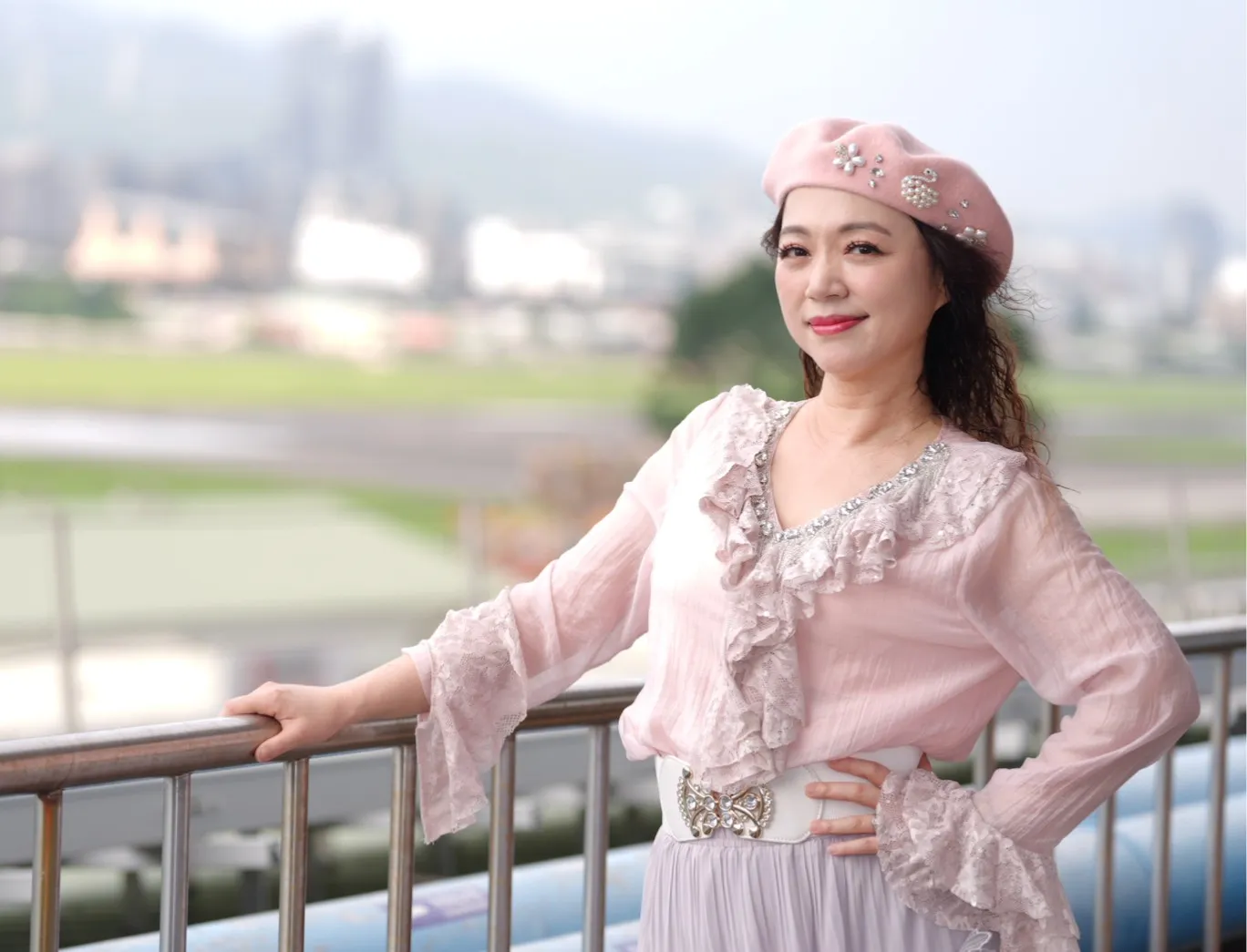 許久沒有開演唱會的秀蘭瑪雅,記者會上驚喜宣布明年將開唱。(圖/記者陳明中攝)