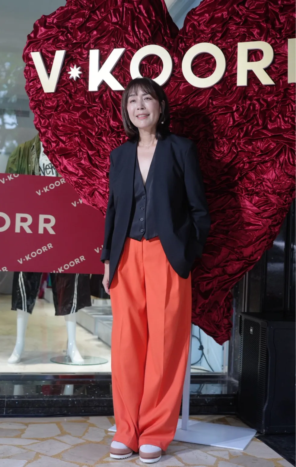 陳婉若對於兒子跟申力安戀情樂見其成。（圖／記者陳明中攝）