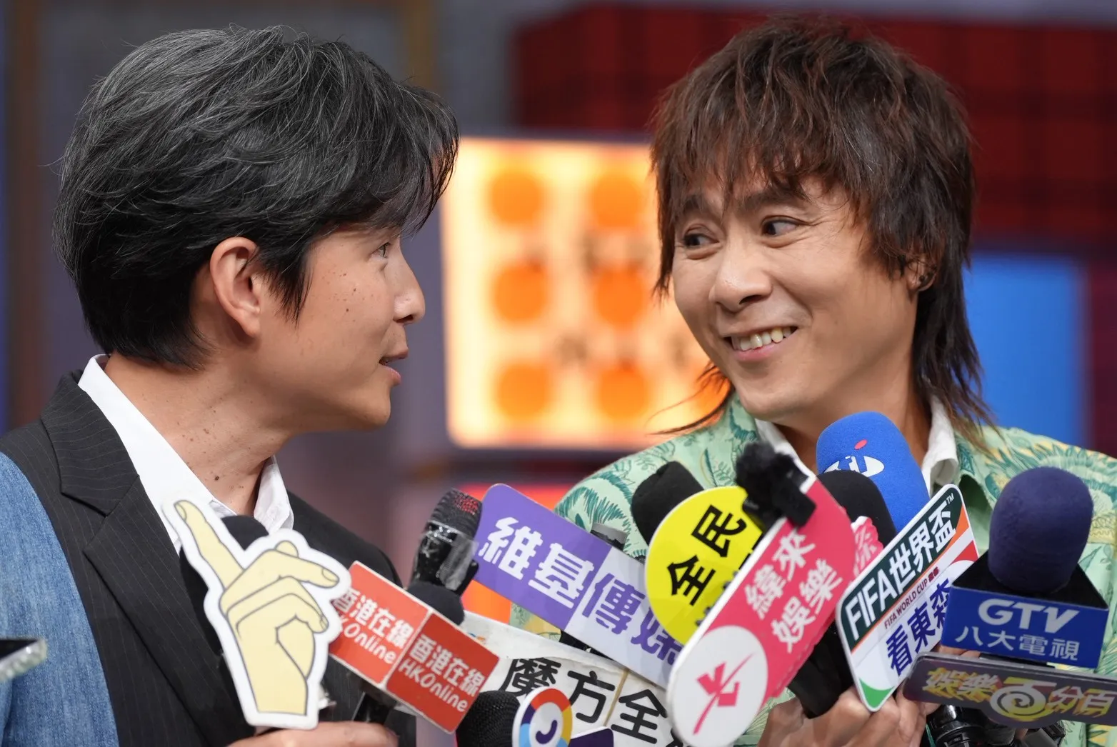 王仁甫(右)現身力挺孫協志。(圖/記者陳明中攝)