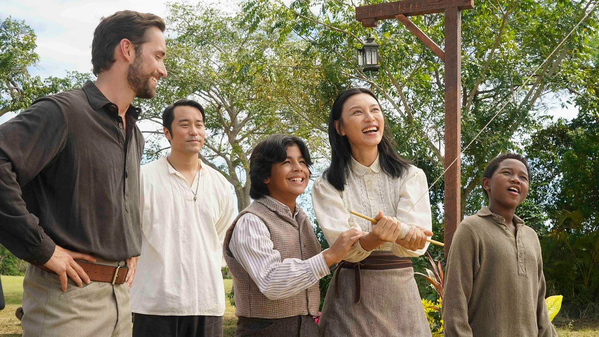 跨國合製劇集《苦力》由張孝全攜手港星王丹妮合作演出。（圖／台北電影節提供）