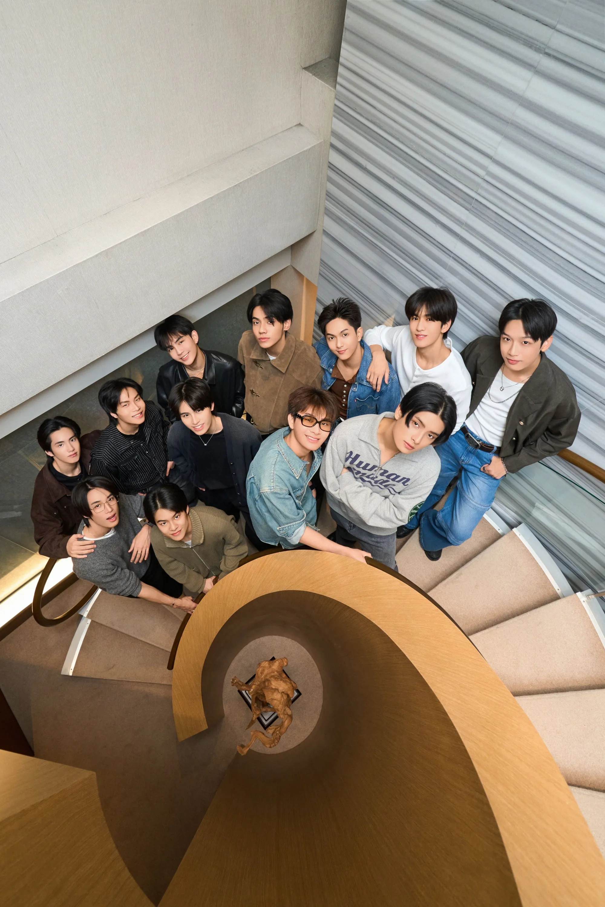 泰國人氣男團BUS是選秀節目出道，12名成員出道3年也培養出好默契。（圖／Live Nation Taiwan提供）