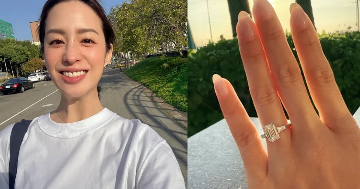 莫允雯求婚喜訊低調藏數月。（圖／翻攝Instagram)