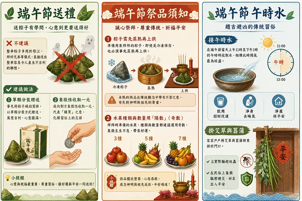 今年端午節國曆日期為6月19日。（圖／AI生成示意圖）