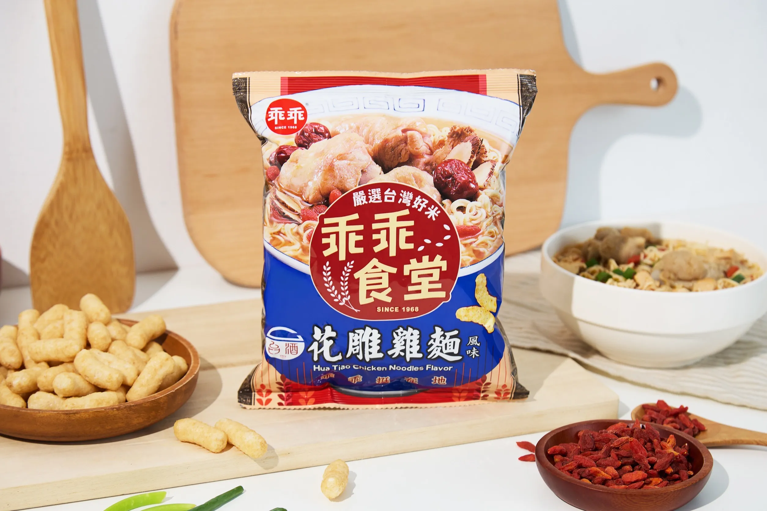 乖乖食堂米菓近年持續以台灣在地美食為靈感,推出新口味。(圖/乖乖提供)