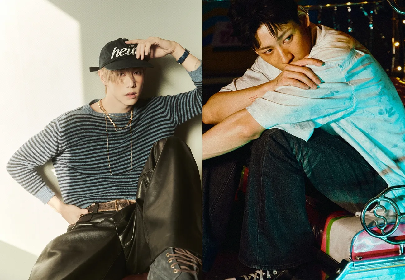GOT7 MARK(左)、BAMBAM將在KOREA HOT 帶來限定舞台。(圖/寬宏提供)