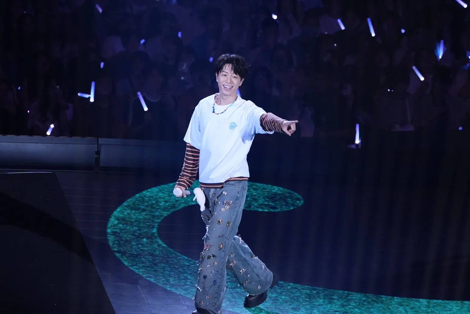韋禮安「2026韋禮安HI WE1 韋,您好」巡迴演唱會首站在台北小巨蛋開唱。(圖/記者許方正攝)