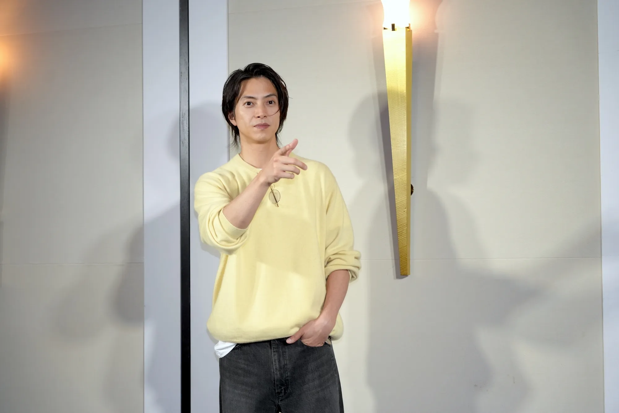 山下智久喊話粉絲來看演唱會，打包票承諾「一定會找回少女心」。（圖／記者陳明中攝）