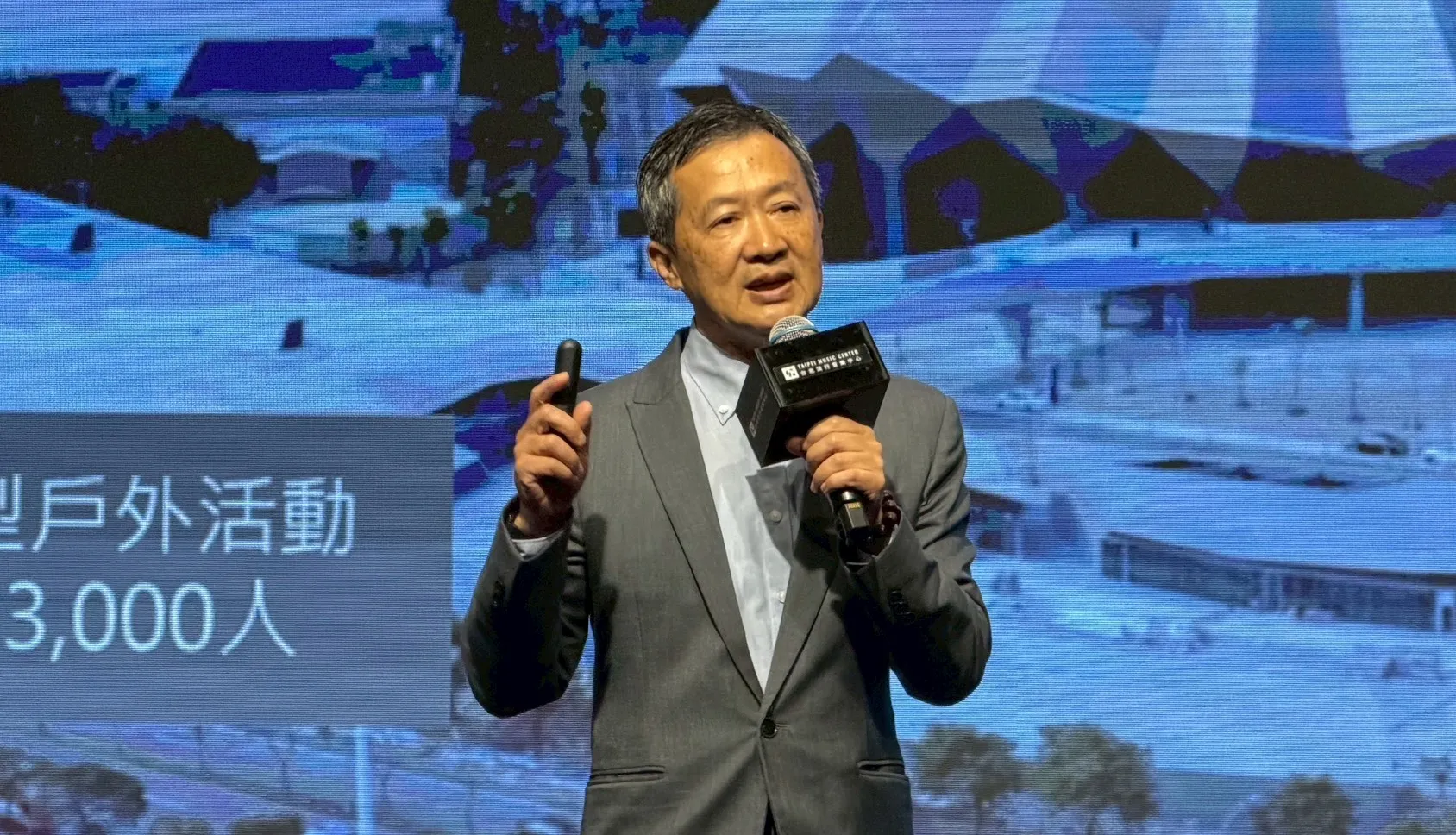 梁序倫是新任北流董事長。（圖／記者王人傑攝）