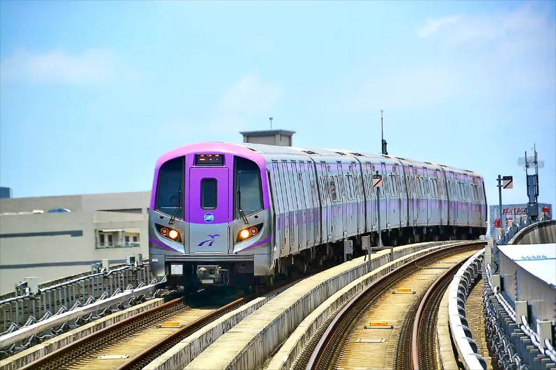 機場捷運今早傳出班次延誤15分鐘以上。（示意圖／桃捷公司提供）
