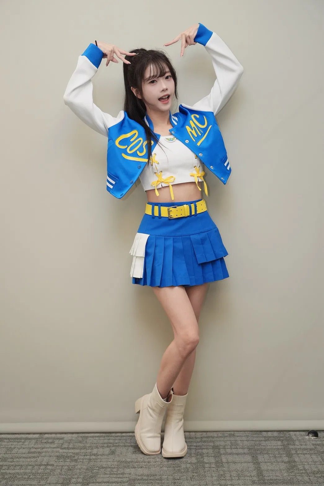 莓莓形容自己像是「投資小寶寶」，負責出錢讓媽媽操作。（圖／記者許方正攝）